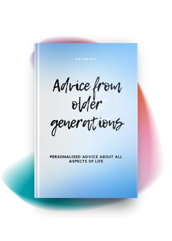 Advice From Older Generations Book By Reformli Personalised Books