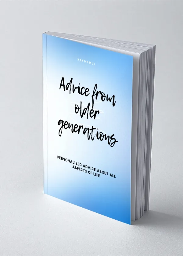 Advice From The Older Generations 55 By Reformli Personalised Books
