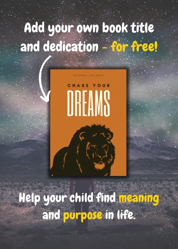 Chase Your Dreams 22 By Reformli Personalised Books