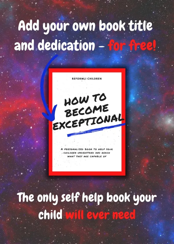 How To Become Exceptional2 By Reformli Personalised Books