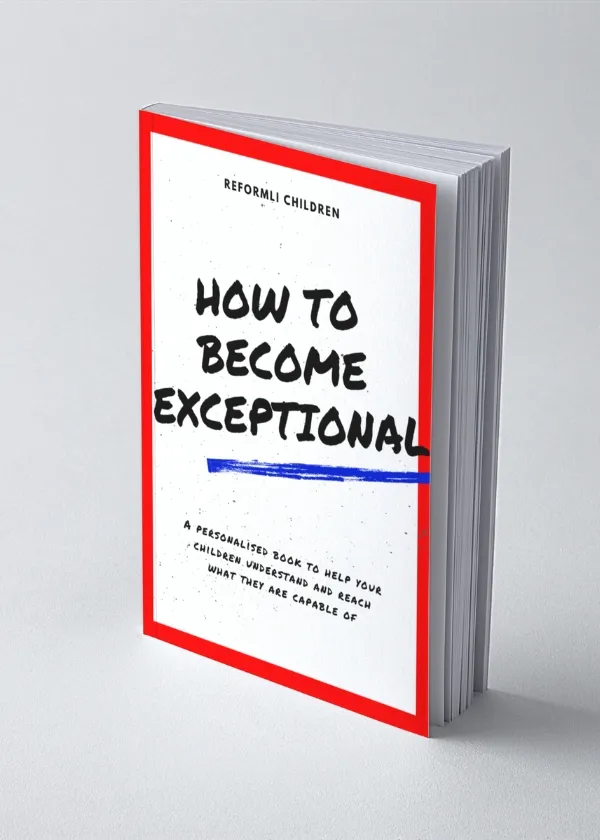 How To Become Exceptional4 By Reformli Personalised Books