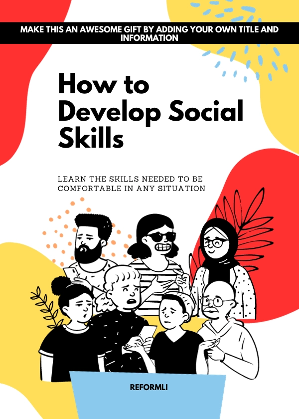 How To Develop Social Skills1 By Reformli Personalised Books