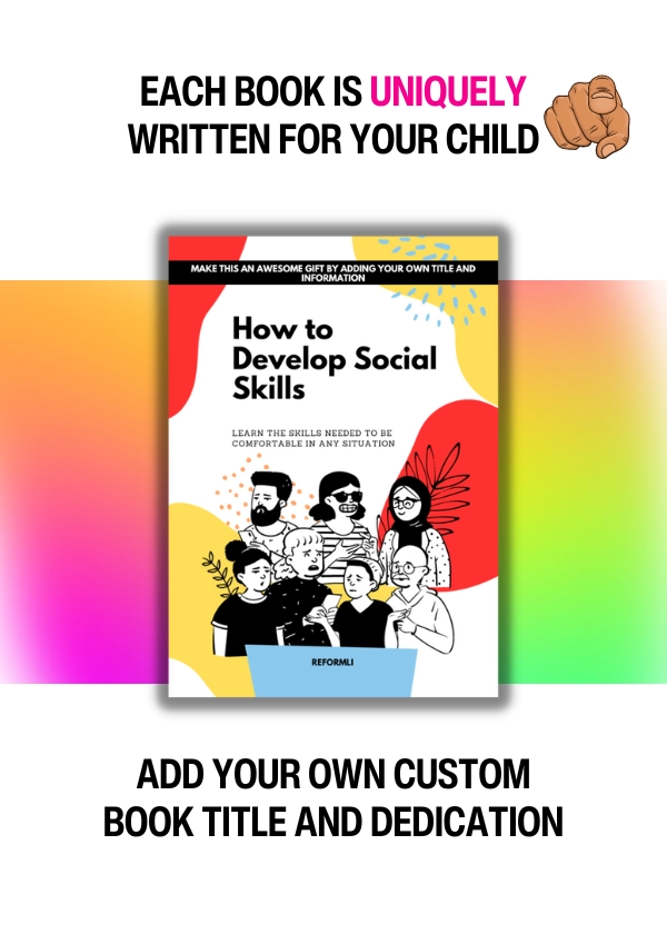 How To Develop Social Skills12 By Reformli Personalised Books