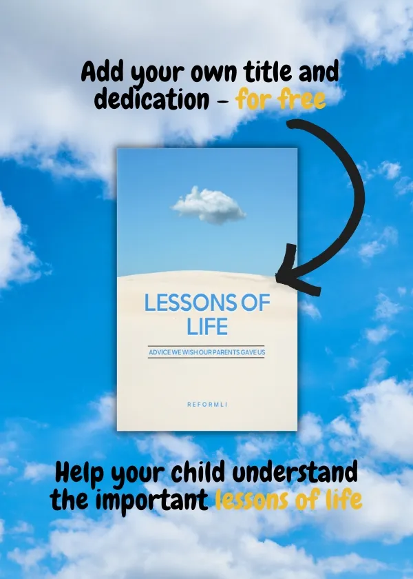 Lessons Of Life3 By Reformli Personalised Books