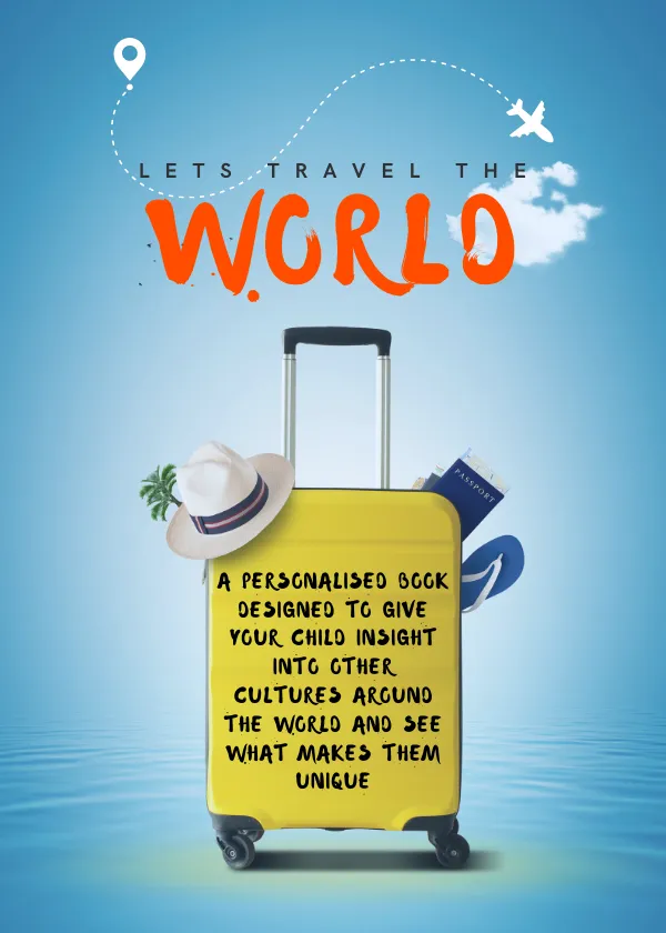 Lets Travel The World 1by Reformli Personalised Books By Reformli Personalised Books