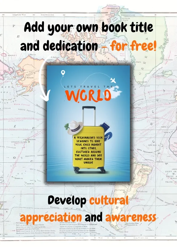Lets Travel The World 2by Reformli Personalised Books By Reformli Personalised Books