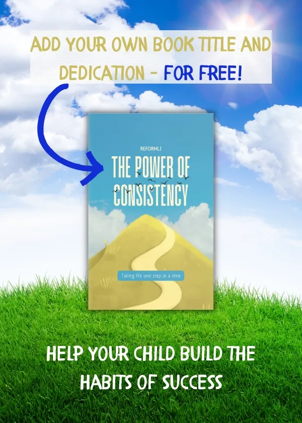 The Power Of Consistency Personalizedbook3 By Reformli Personalised Books